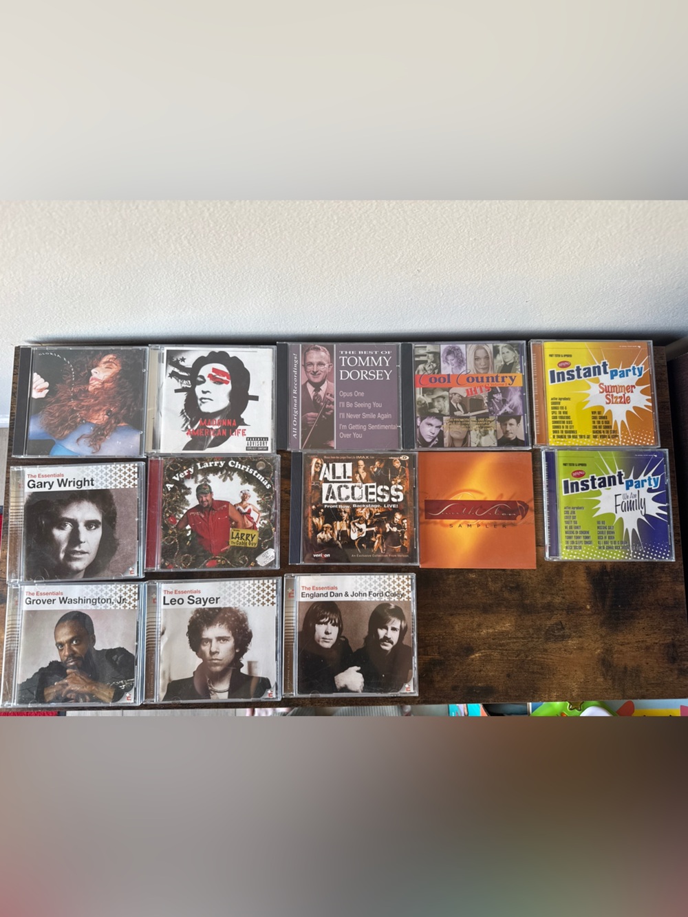 Lot of 11 Audio CDs Pop Rock Jazz Country Holiday Compilation CD Album Bundle